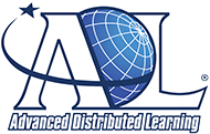 color logo for Advanced Distributed Learning, the stewards of total learning architecture