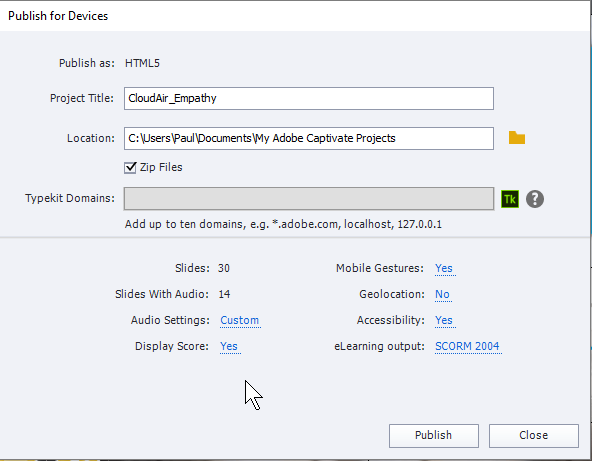 adobe captivate to scorm adobe captivate to scorm