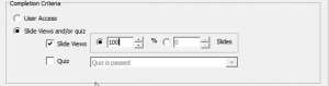 Adobe Presenter completion criteria for SCORM